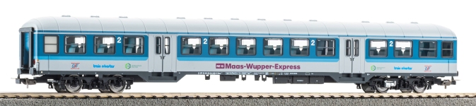 PIKO 23604 - H0 - N-Personenwagen 2. Kl. Maas-Wupper-Express, GFF, Ep. VI